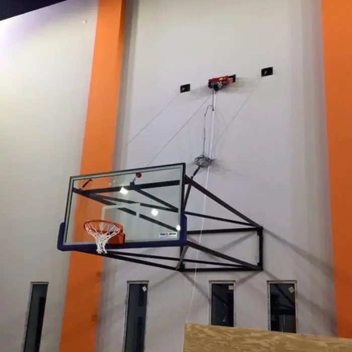 Duvardan Çıkma Yükseklik Ayarlı Basketbol Potası - Görsel 3