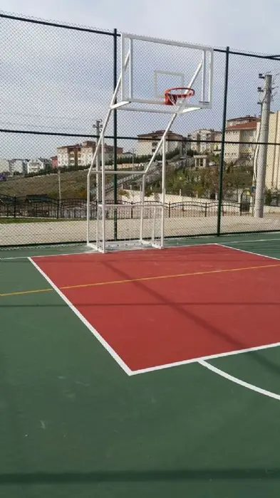 Dört Ayaklı Sabit Basketbol Potaları - Görsel 1